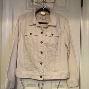 Christopher & Banks Denim Jacket Size M #246